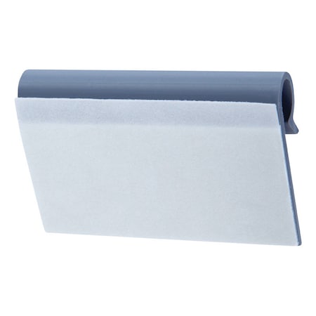 Jandorf Cable Clip, PVC, 1/4 in Bundle Dia., Gray, 1-1/2 in L 61408